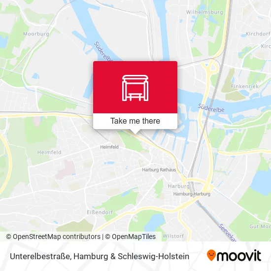 Карта Unterelbestraße