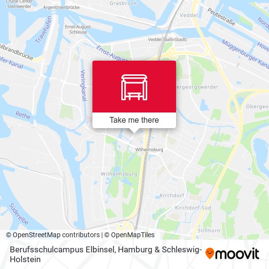 Berufsschulcampus Elbinsel map