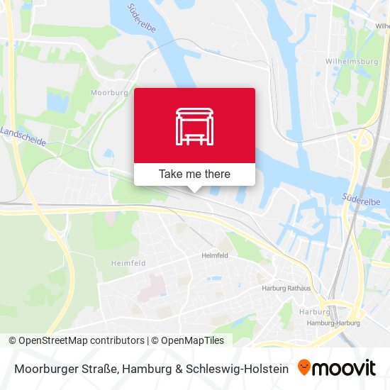 Moorburger Straße map