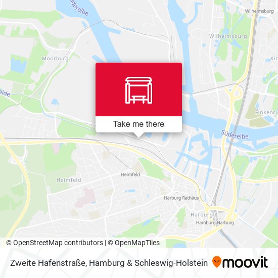 Zweite Hafenstraße map