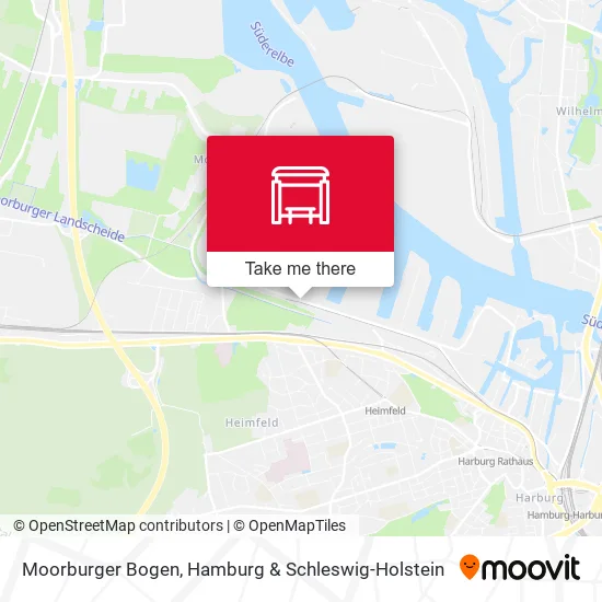 Карта Moorburger Bogen
