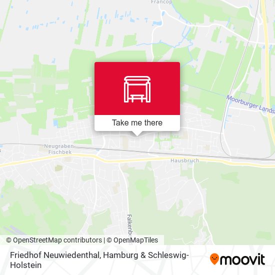 Friedhof Neuwiedenthal map