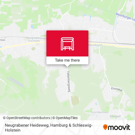 Карта Neugrabener Heideweg