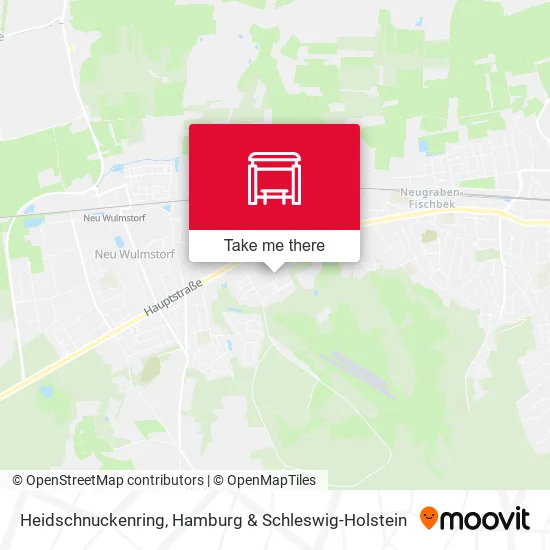 Карта Heidschnuckenring