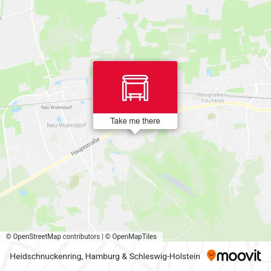 Карта Heidschnuckenring