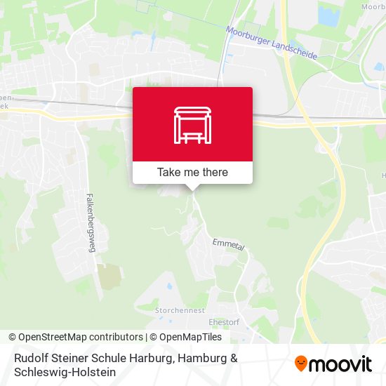 Rudolf Steiner Schule Harburg map