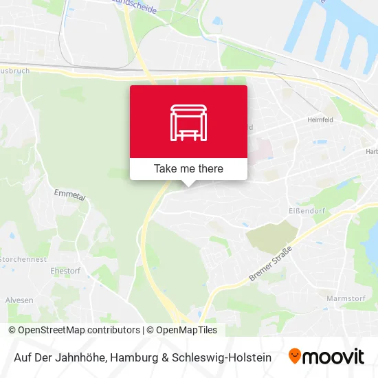 Карта Auf Der Jahnhöhe