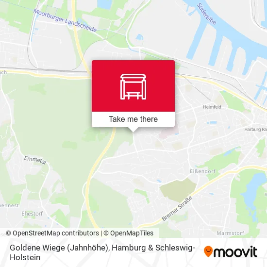 Карта Goldene Wiege (Jahnhöhe)