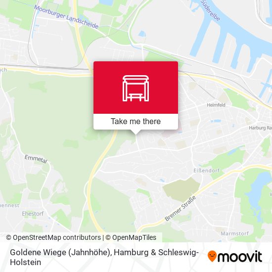 Goldene Wiege (Jahnhöhe) map
