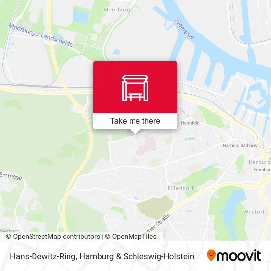 Карта Hans-Dewitz-Ring