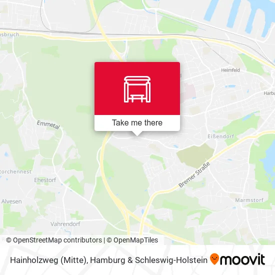Карта Hainholzweg (Mitte)