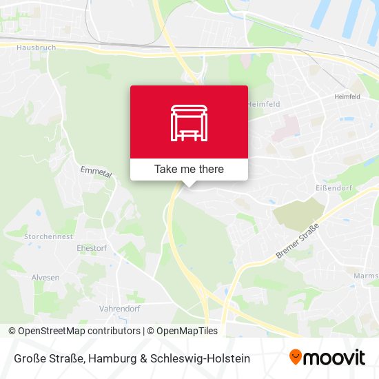 Große Straße map