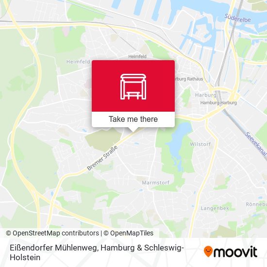 Eißendorfer Mühlenweg map