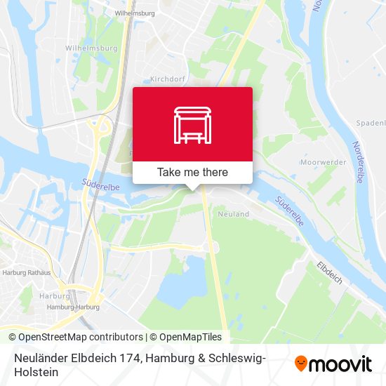 Neuländer Elbdeich 174 map