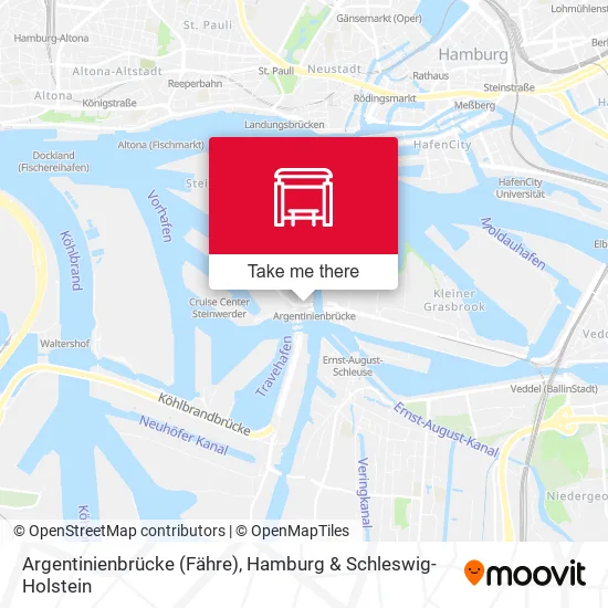 Argentinienbrücke (Fähre) map
