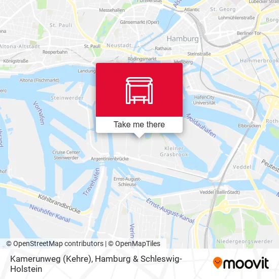 Карта Kamerunweg (Kehre)