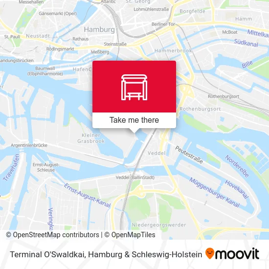 Карта Terminal O'Swaldkai