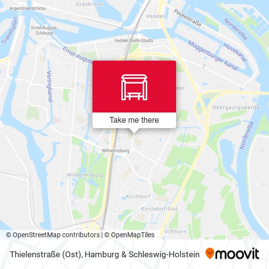 Thielenstraße (Ost) map