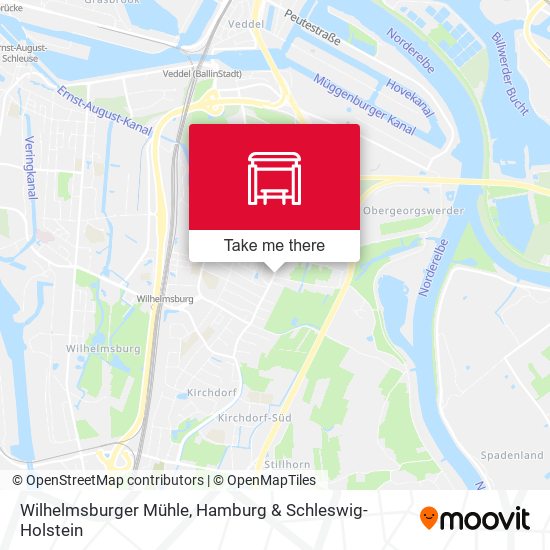 Wilhelmsburger Mühle map