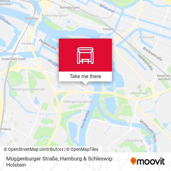 Müggenburger Straße map