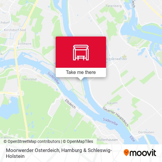 Moorwerder Osterdeich map
