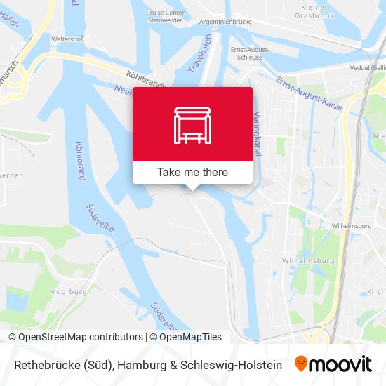 Rethebrücke (Süd) map