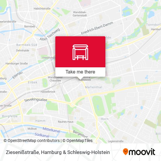 Ziesenißstraße map
