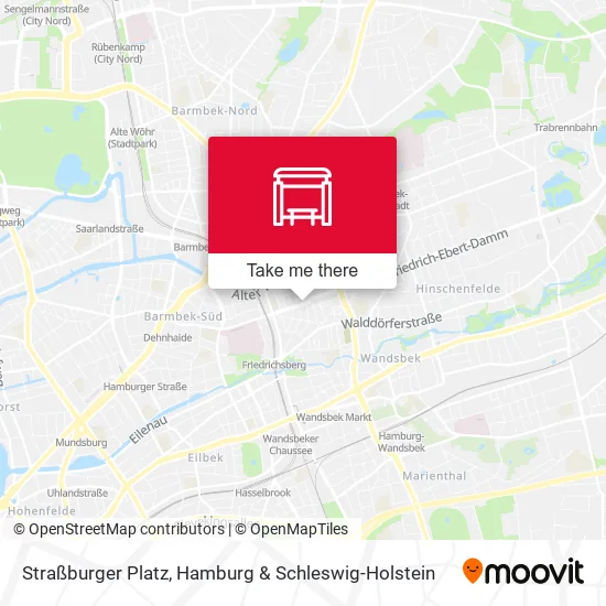 Карта Straßburger Platz
