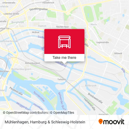 Карта Mühlenhagen