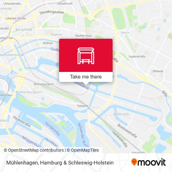 Карта Mühlenhagen
