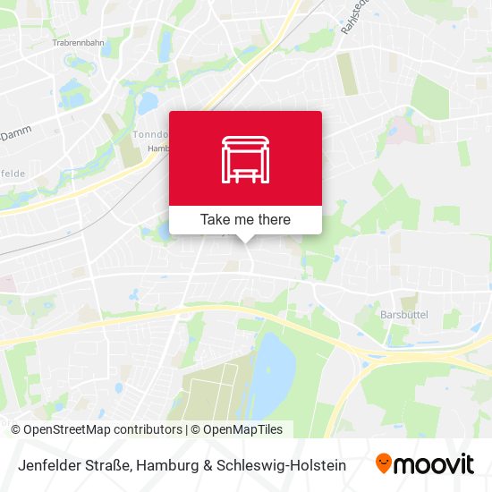 Jenfelder Straße map