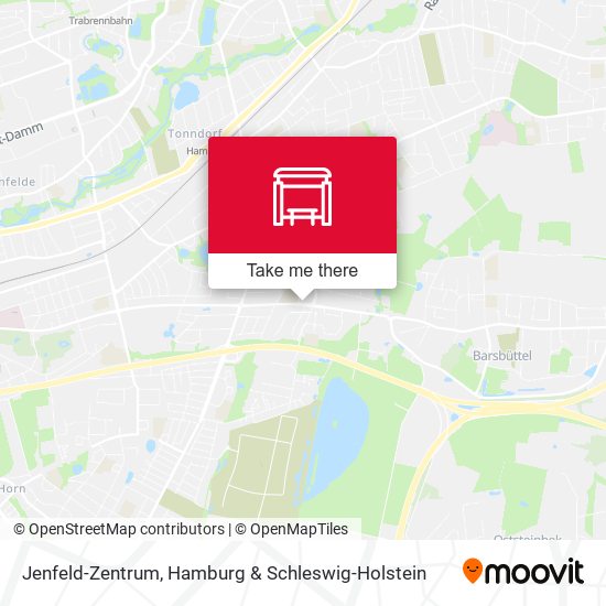 Jenfeld-Zentrum map