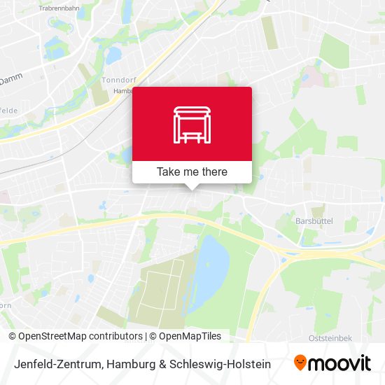 Jenfeld-Zentrum map