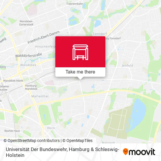 Карта Universität Der Bundeswehr