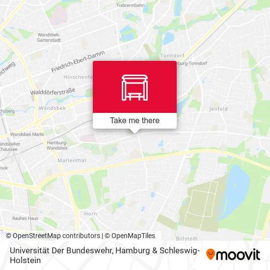 Карта Universität Der Bundeswehr