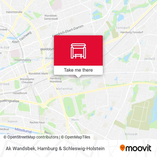 Карта Ak Wandsbek