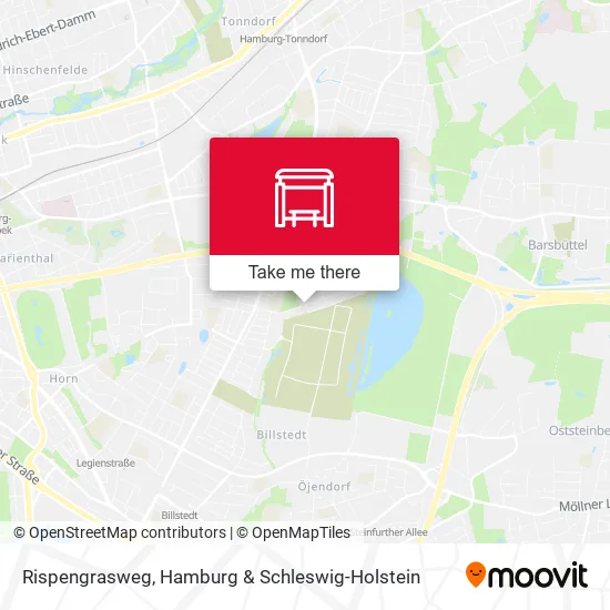 Карта Rispengrasweg