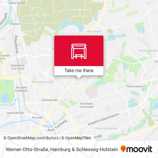 Werner-Otto-Straße map