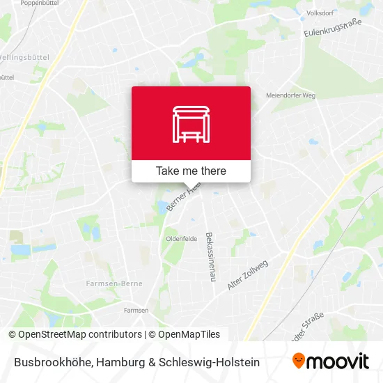 Карта Busbrookhöhe