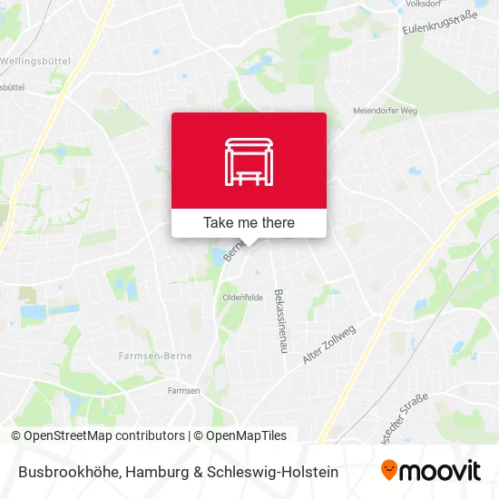 Карта Busbrookhöhe