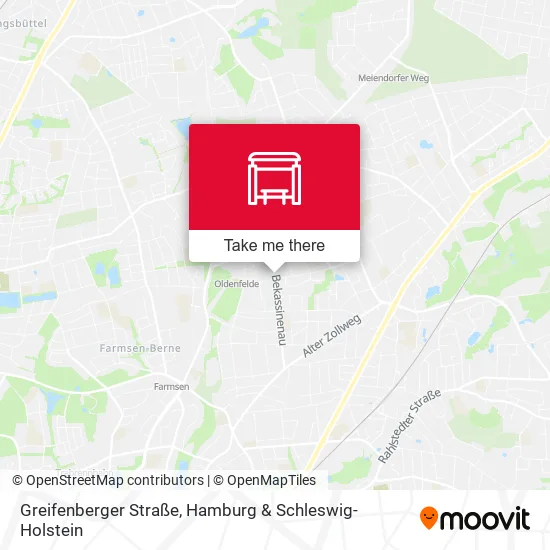 Карта Greifenberger Straße