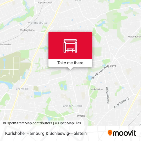 Карта Karlshöhe