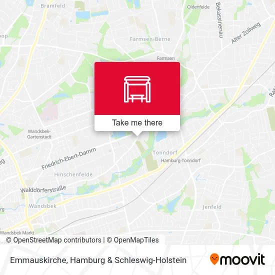 Emmauskirche map