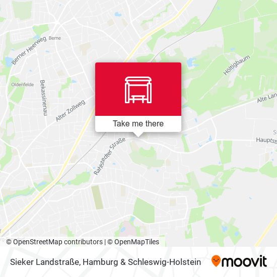 Sieker Landstraße map