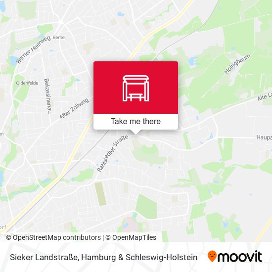Sieker Landstraße map