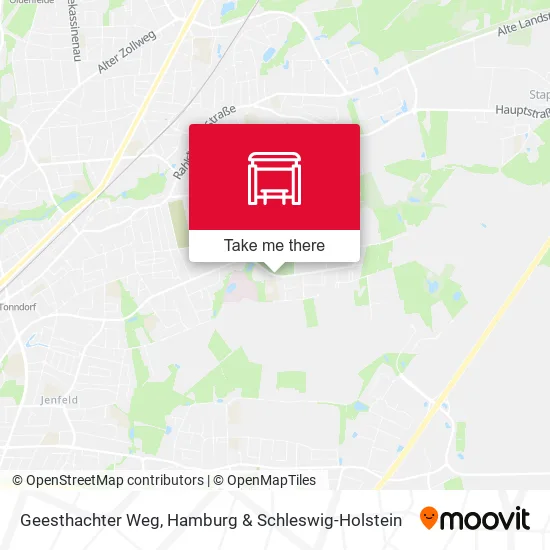 Карта Geesthachter Weg