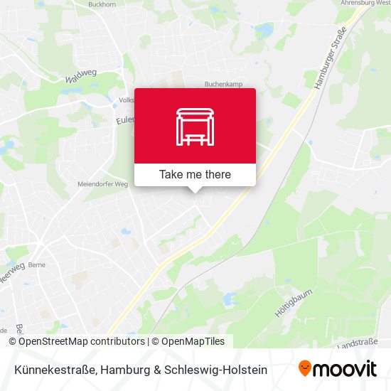 Künnekestraße map