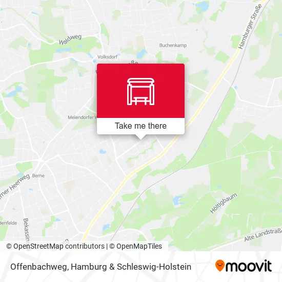 Карта Offenbachweg