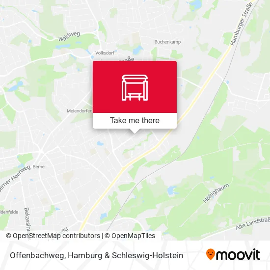 Карта Offenbachweg