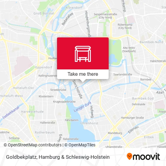 Карта Goldbekplatz